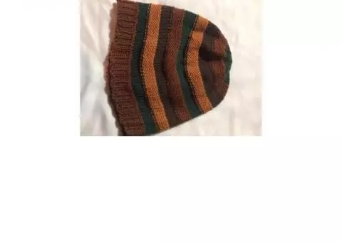Hand knit slouch